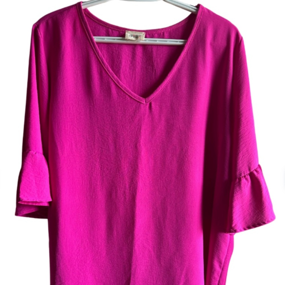 BiBi Vibrant Pink Blouse
